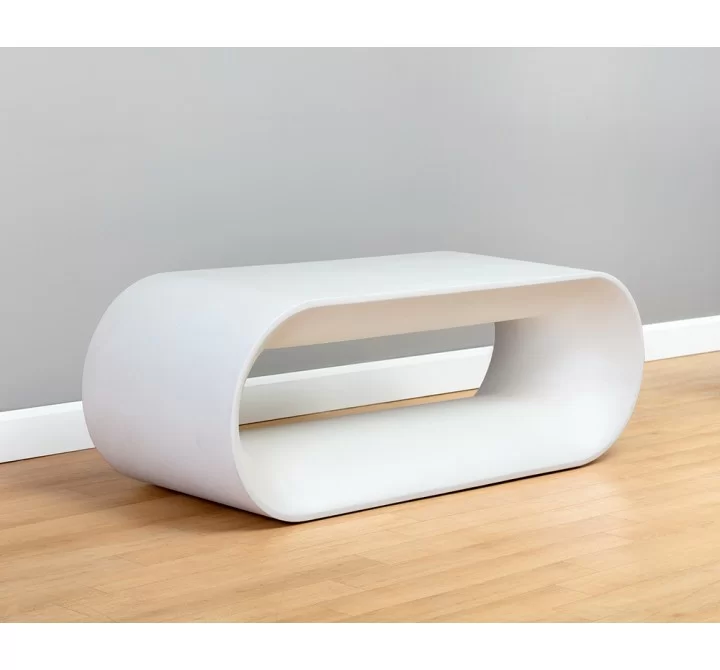Capsule Bench - White - Lifestyle