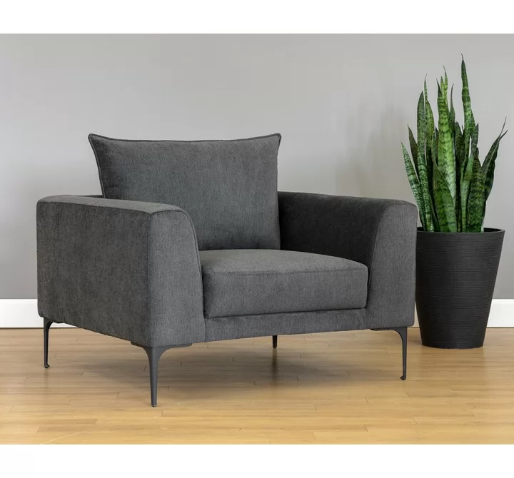 Virgo Armchair - Polo Club Kohl Grey - Lifestyle
