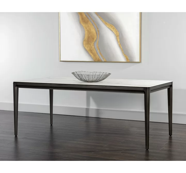 Sunpan Queens Dining Table - 78.5" - Lifestyle