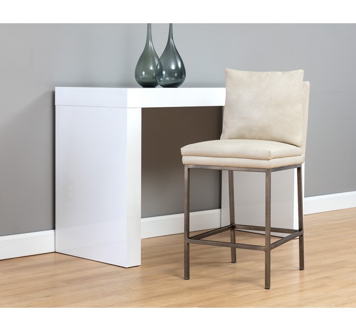 Paige Counter Stool - Bravo Cream - Lifestyle