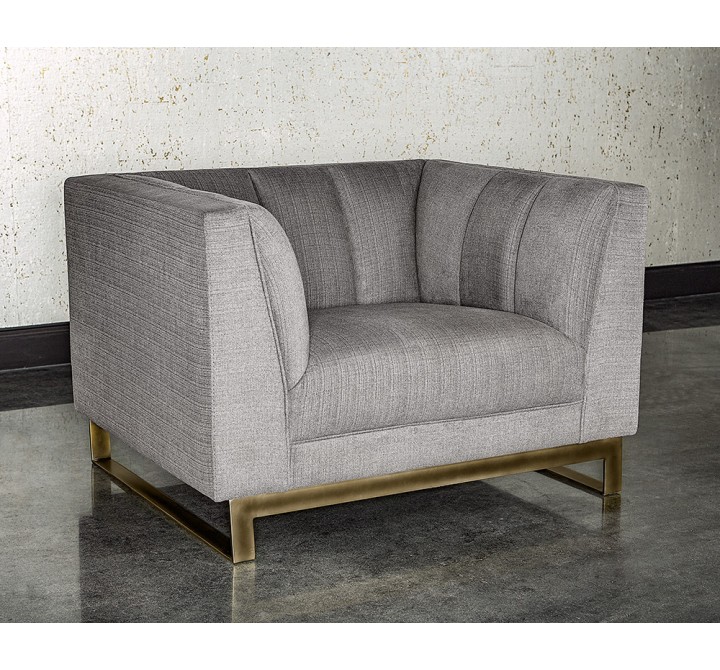 Parker Armchair - Zenith Soft Grey - Lifestyle