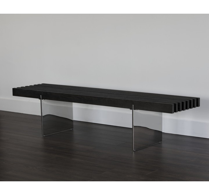 Sunpan Atticus Bench - Front Side View