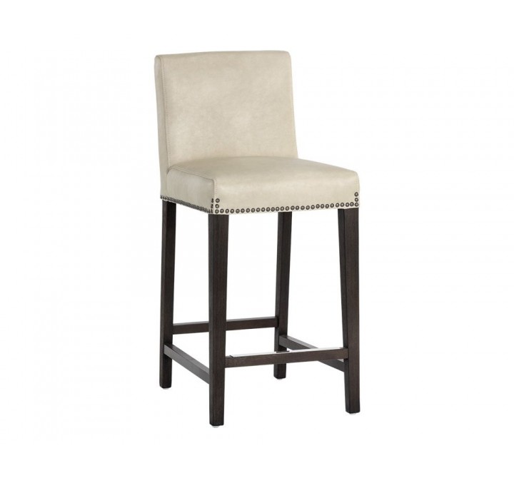 SUNPAN Brooke Counter Stool - Bravo Cream, Frontview