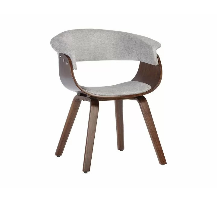 SUNPAN Philo Dining Armchair - Polo Club Stone, Frontview