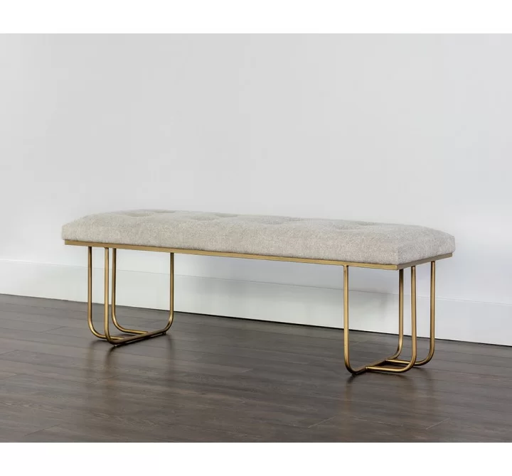 Maverick Bench - Heather Grey - Lifestyle