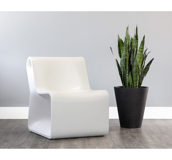 Odyssey Lounge Chair - White - Lifestyle