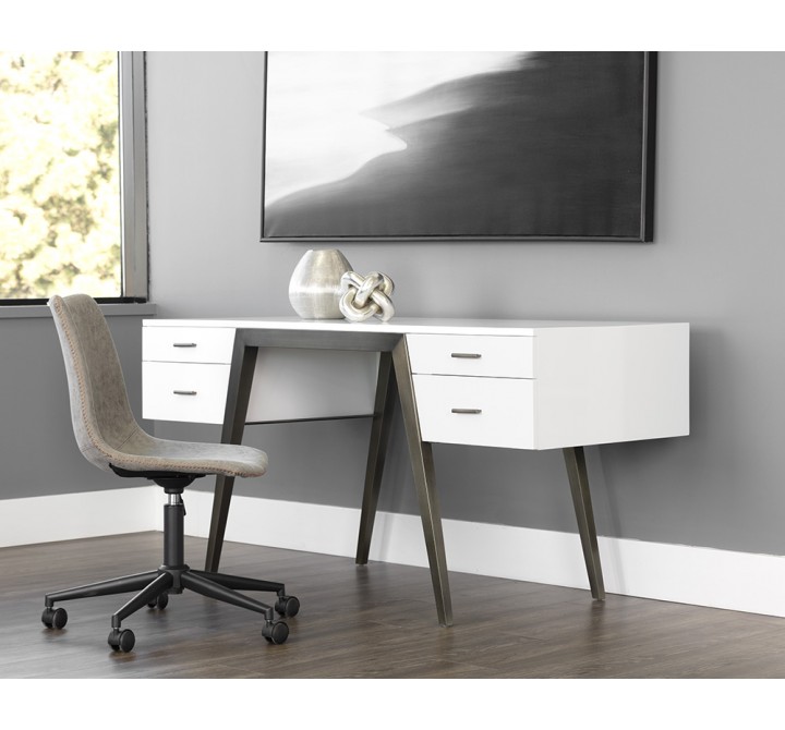 Sunpan Cole Desk - Lifestyle