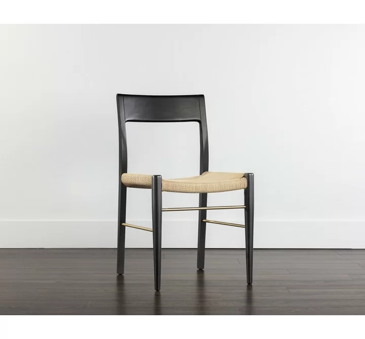 Sunpan Bondi Dining Chair in Black - Lifestyle