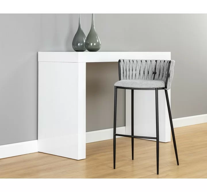 Sarai Barstool - Belfast Heather Grey - Lifestyle
