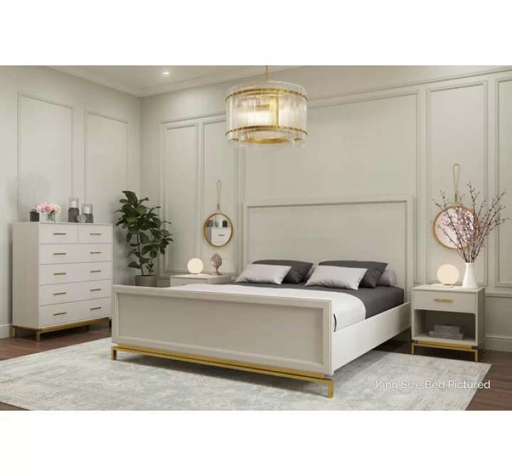 Sunpan Valencia Bed - Queen Set
