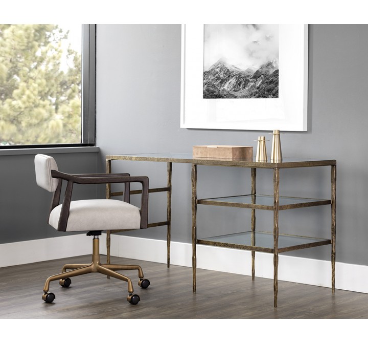 Sunpan Bruna Desk - Lifestyle