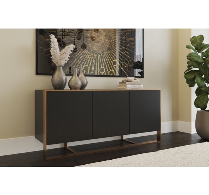 Sunpan Dalton Sideboard Black - Lifestyle