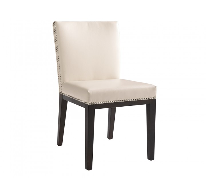 Vintage Dining Chair - Castillo Cream - Angled View