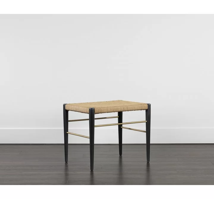 Sunpan Bondi Stool in Black - Lifestyle