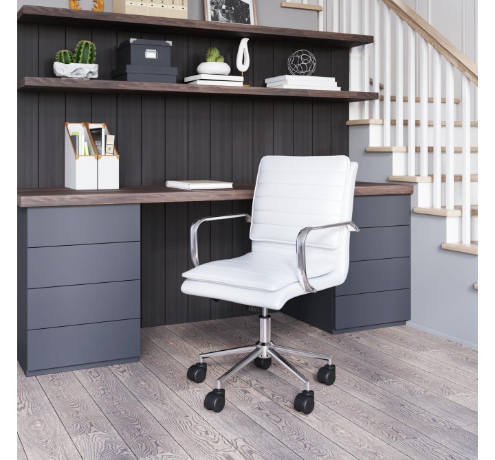 Zuo Modern Partner Office Chair White - Lifestyle