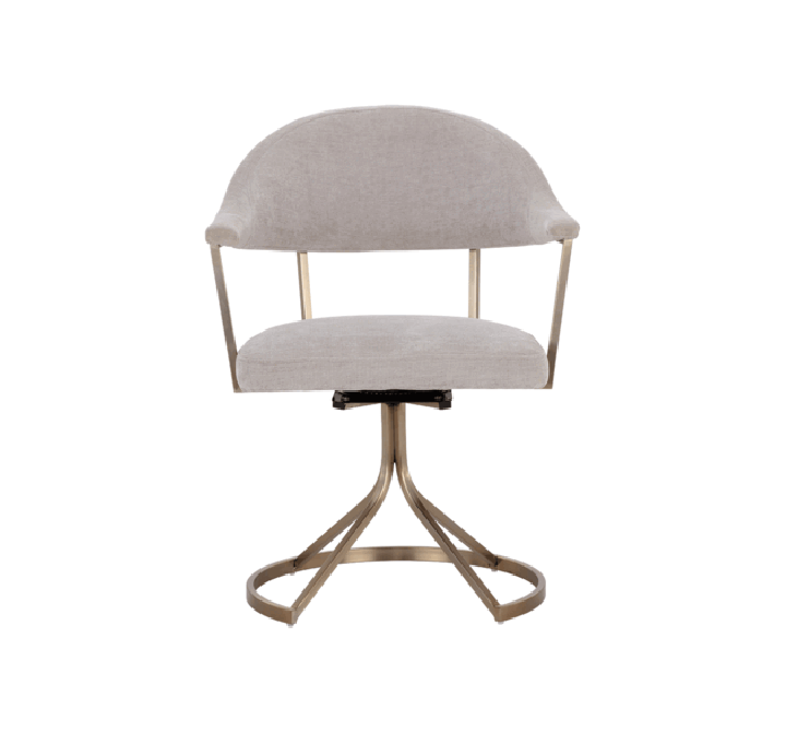 Sunpan Bexley Swivel Dining Chair - Danny Teal  1