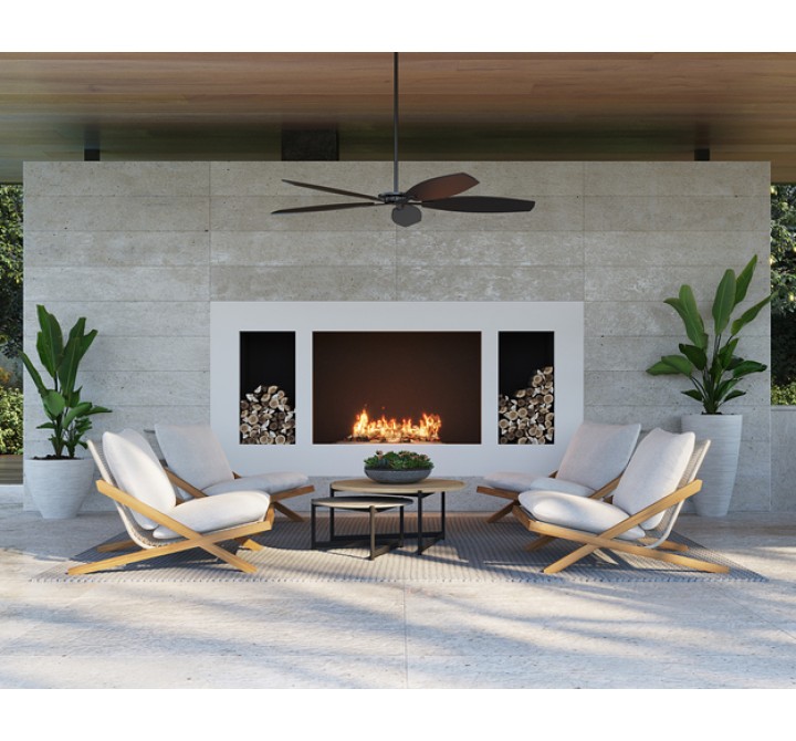 Sunpan Amalfi Coffee Table - Small Grey set View