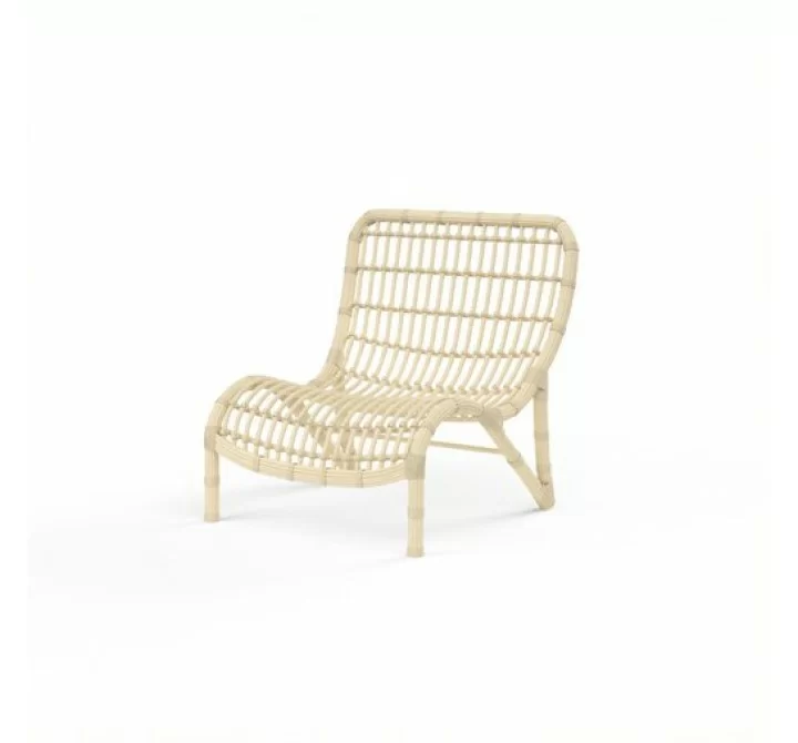 Sunset West Farro Armless Club Chair - Front Side Angle