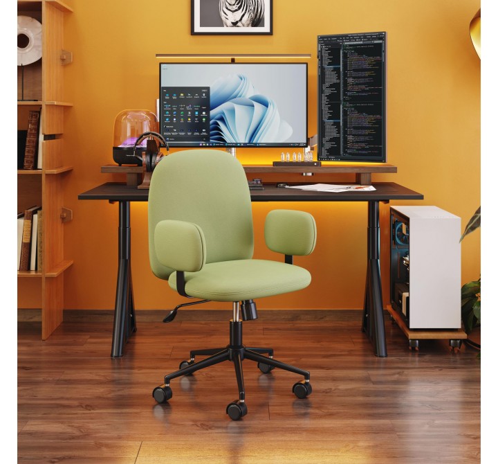 Zuo Modern Lionel Office Chair in Olive Green - Lifestyle