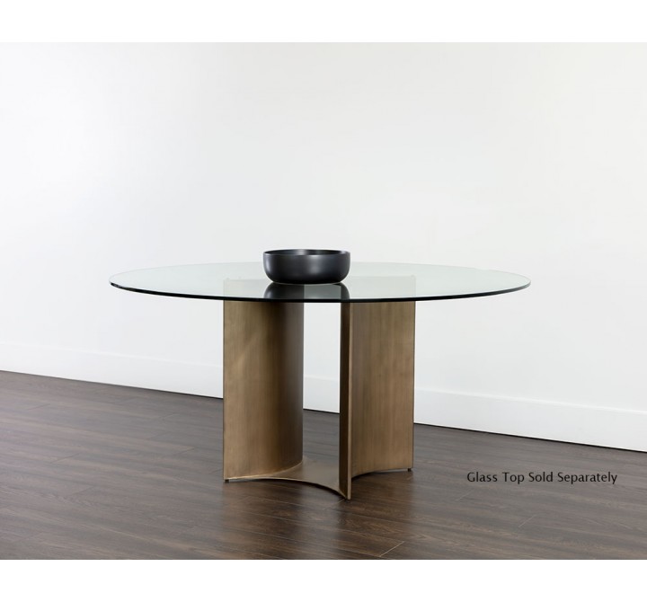 Sunpan Denver Dining Table Base - Round - Lifestyle