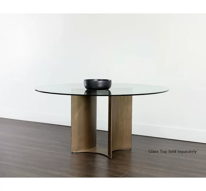 Sunpan Denver Dining Table Base - Round - Lifestyle