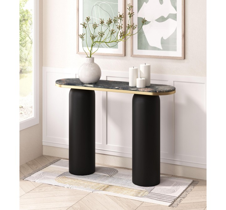 Zuo Modern Luxor Console Table in Multicolor - Lifestyle
