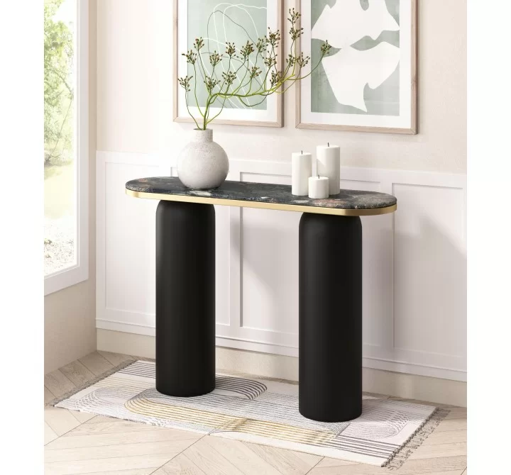 Zuo Modern Luxor Console Table in Multicolor - Lifestyle