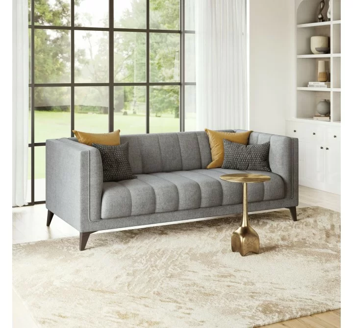Zuo Modern Punta Cana Sofa Leonardo in Ash - Lifestyle