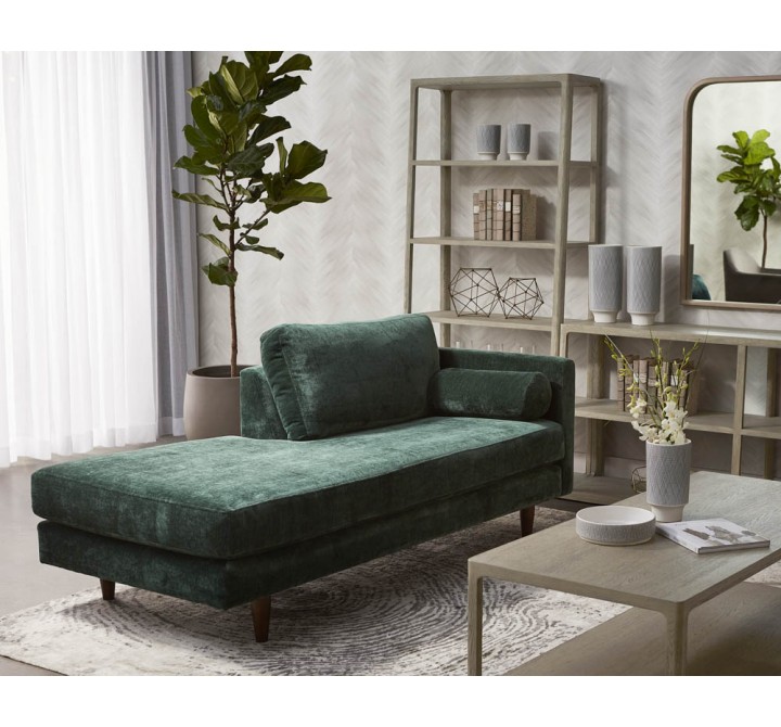 Sunpan Daytona Sofa in Aspect Forest - Lifestyle