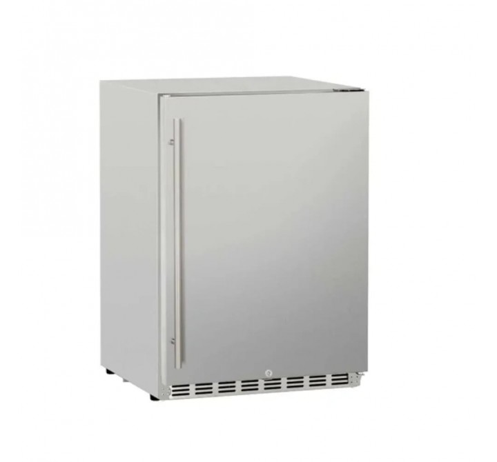 Summerset Grills 6.6c Deluxe Outdoor Rated Kegerator - No Tap - Angled View