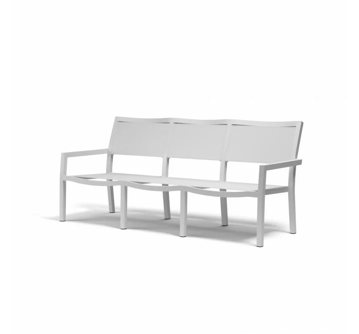 Sunset West Naples Sling Sofa - Angled