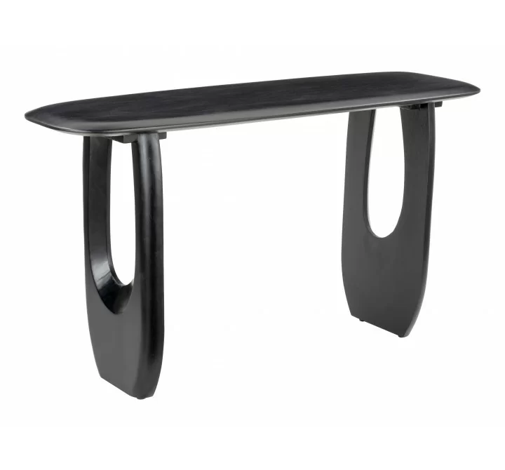 Zuo Modern Zuo Modern Arasan Console Table in Black - Side Angled