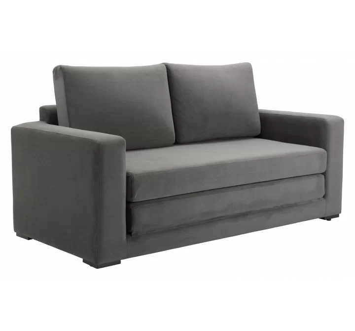 Zuo Modern Jide Sleeper in Sofa Gray - Angled