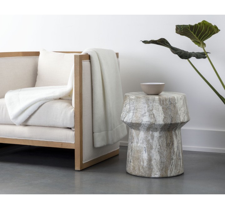 Sunpan Brie End Table - Lifestyle