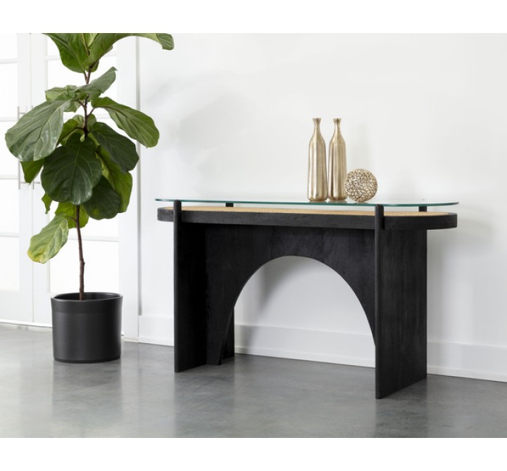 Sunpan Adora Console Table - Lifestyle