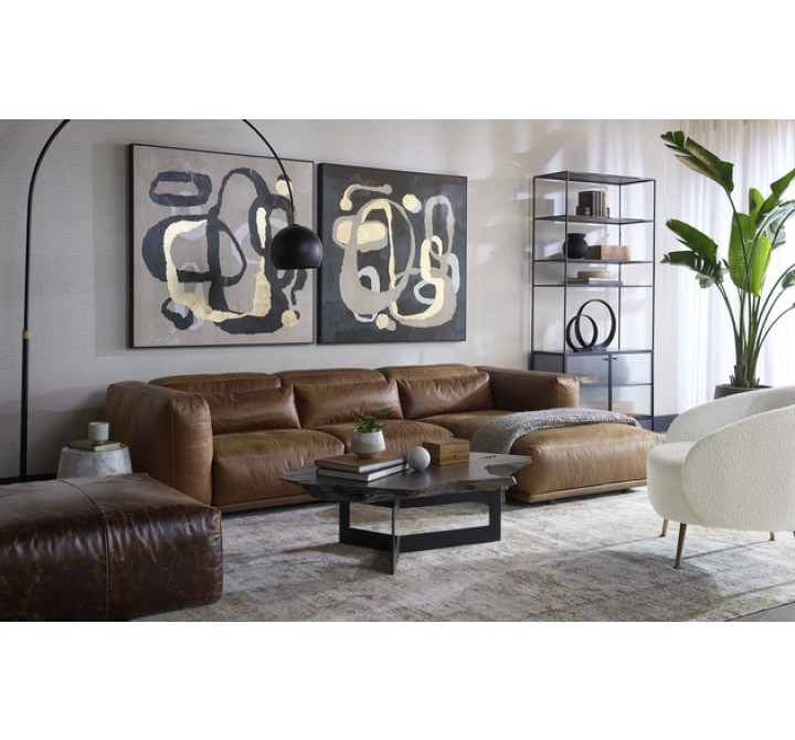 Sunpan Beau Sofa Chaise - RAF 