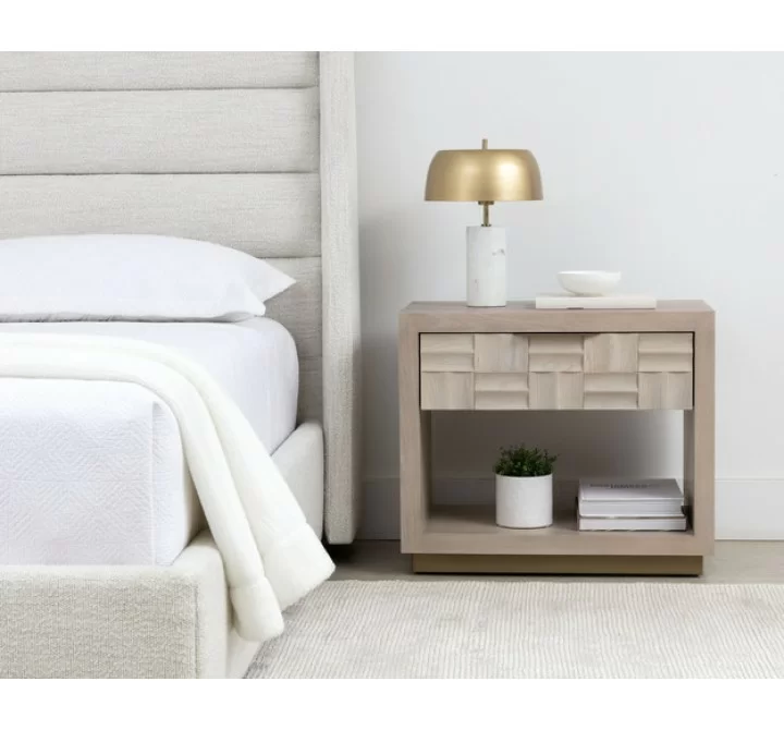 Sunpan Akava Nightstand - Lifestyle