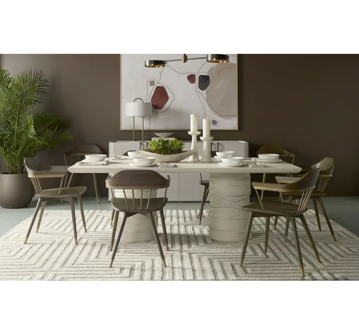 Sunpan Alanya Dining Table Rectangular - 84" - Lifestyle