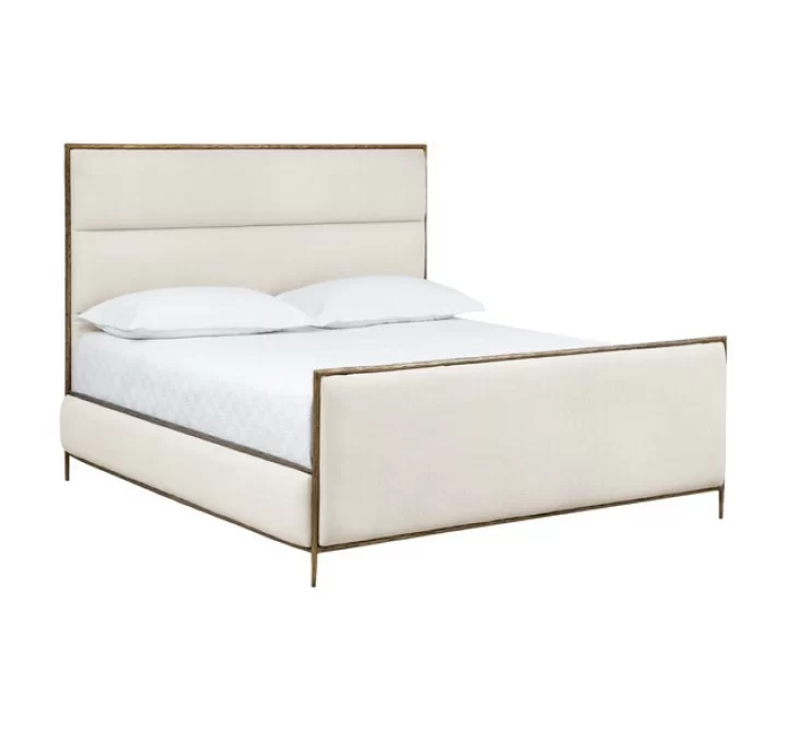 Sunpan Yasmine Bed - King - Zenith Alabaster 