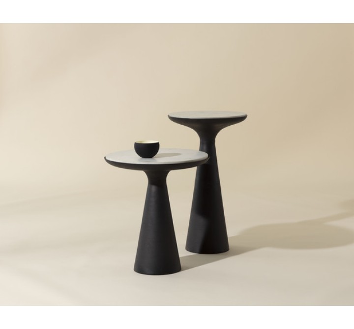 Sunpan Chizu Nesting End Tables - Set of Two - Lifestyle