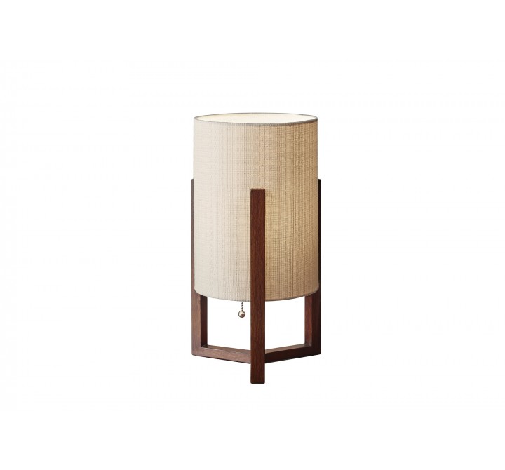 Quinn Table Lantern - Walnut