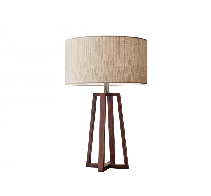 Quinn Table Lantern - Walnut