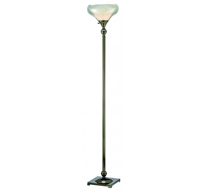 Adesso Brookfield Floor Lamp - Black Nickel