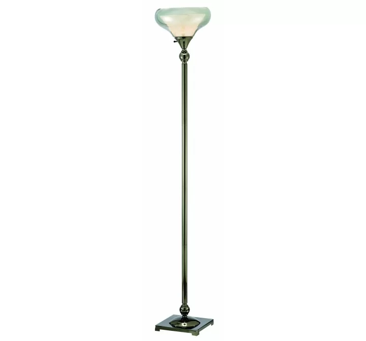 Adesso Brookfield Floor Lamp - Black Nickel