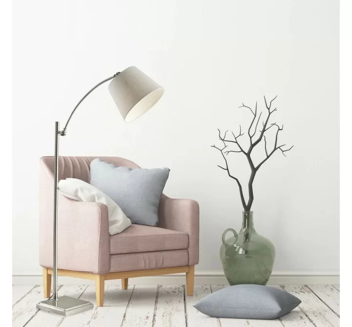 Adesso York Floor Lamp Antique Bronze