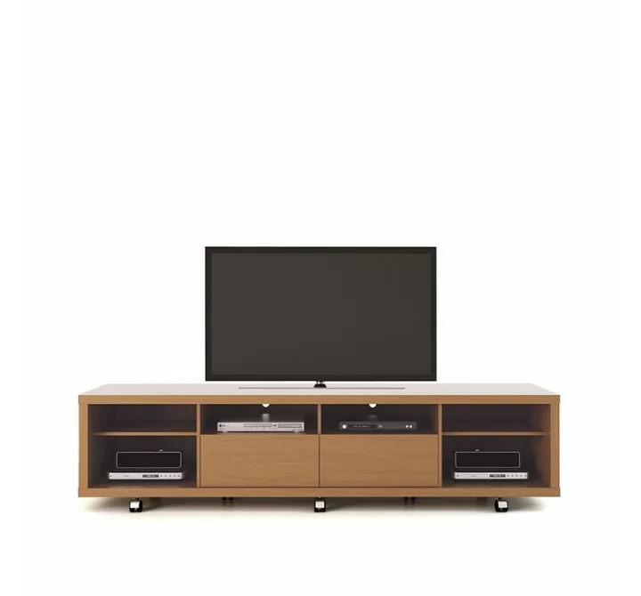 Cabrini TV Stand 1.8 in Maple Cream and Nude - Stand Only
