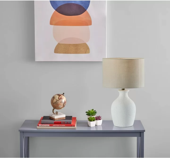 Adesso Margot Table Lamp White