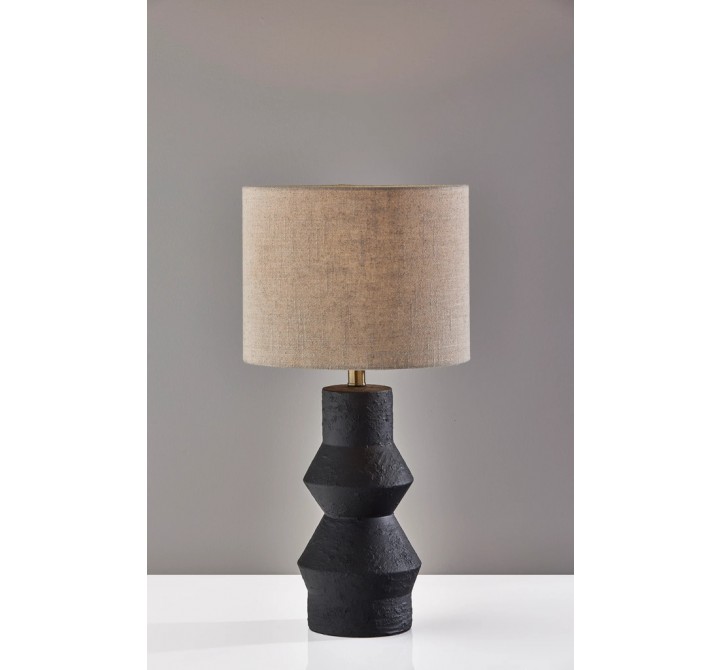 Adesso Noelle Table Lamp Black