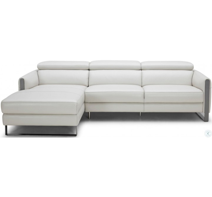 J&M Furniture Vella Premium Leather Sectional  003