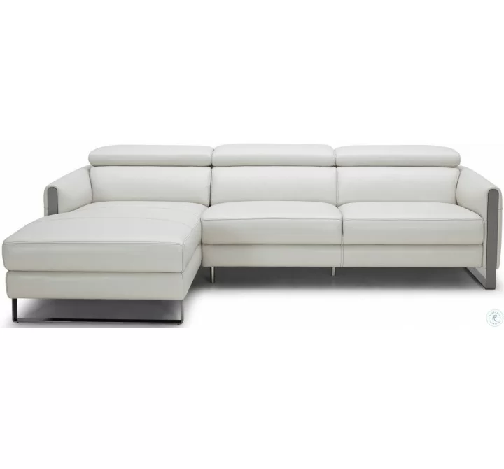 J&M Furniture Vella Premium Leather Sectional  003
